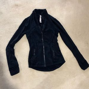 lululemon athletica zip up. Black. Size 4